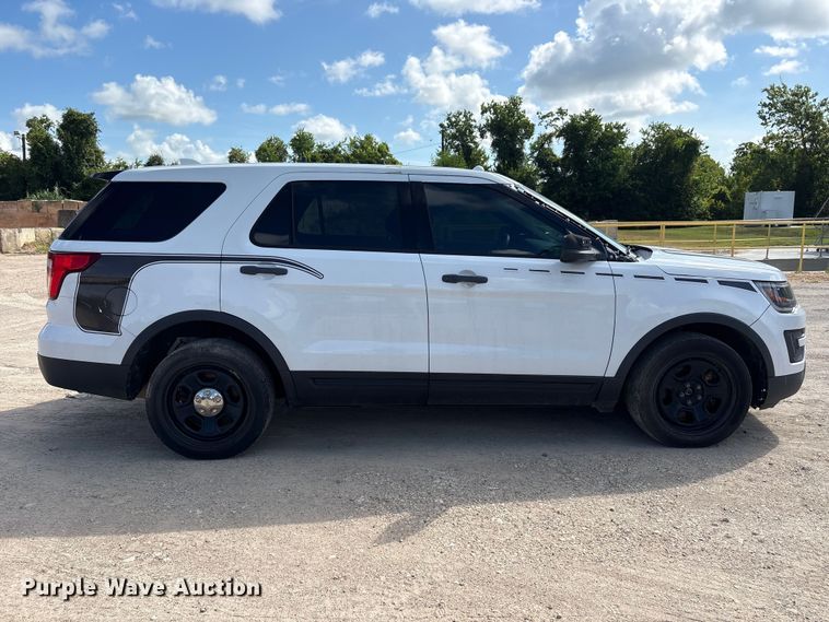 image for item EU0839 2016 Ford Explorer Police Interceptor SUV
