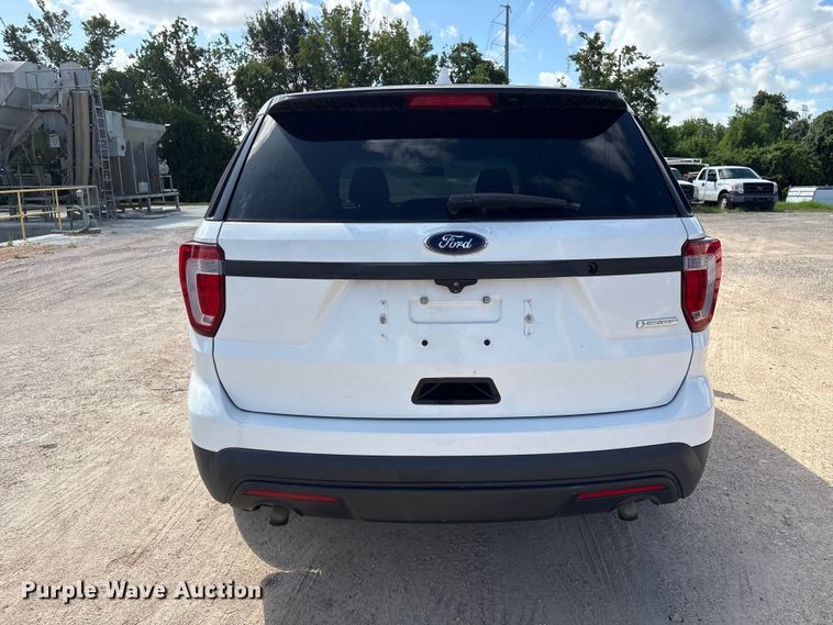 image for item EU0839 2016 Ford Explorer Police Interceptor SUV