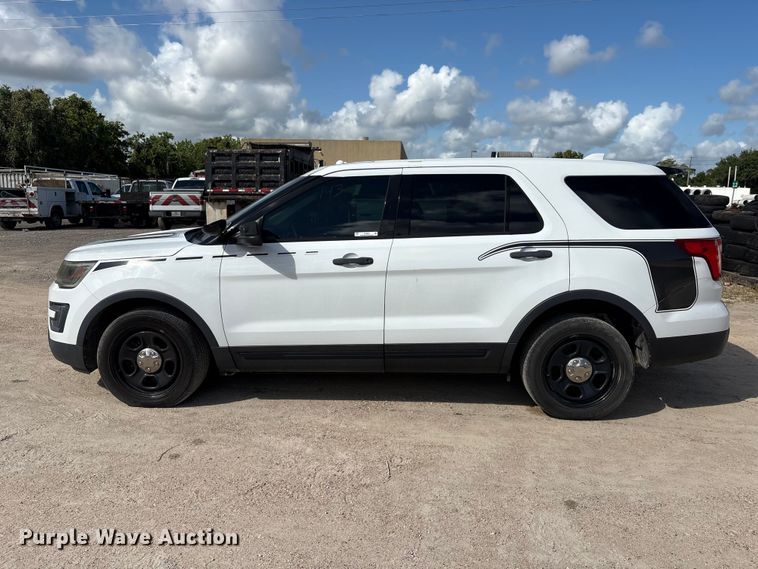 image for item EU0839 2016 Ford Explorer Police Interceptor SUV