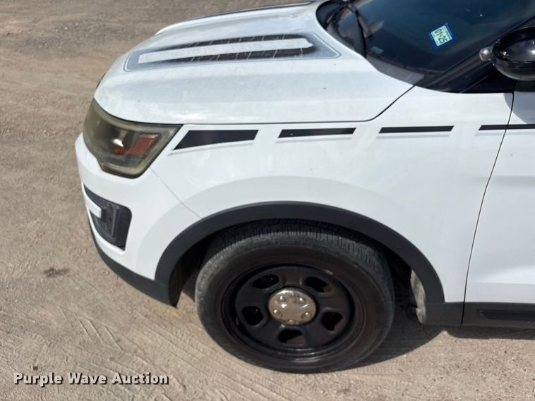 image for item EU0839 2016 Ford Explorer Police Interceptor SUV