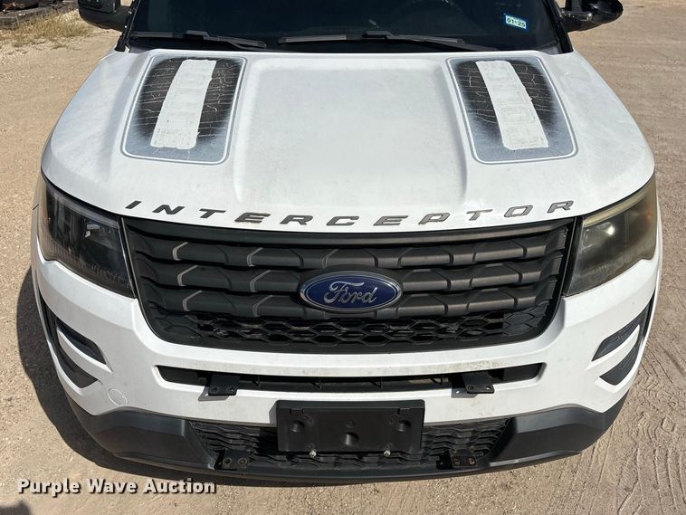 image for item EU0839 2016 Ford Explorer Police Interceptor SUV