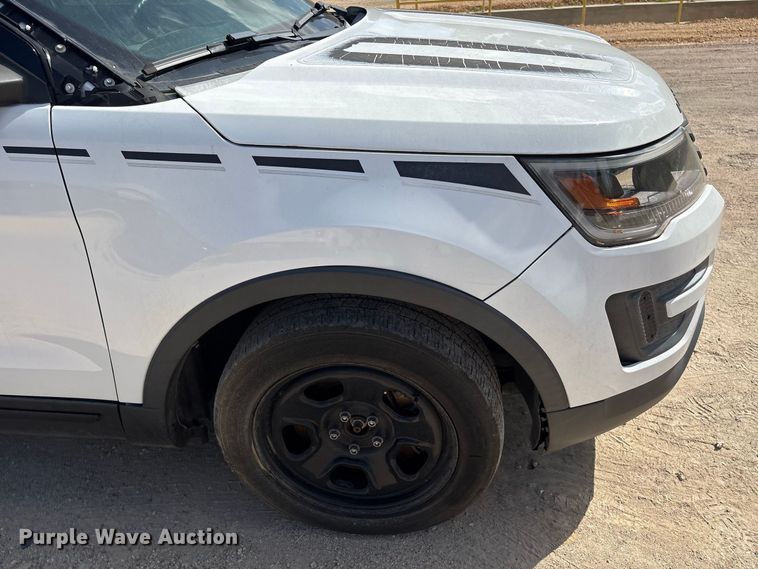 image for item EU0839 2016 Ford Explorer Police Interceptor SUV