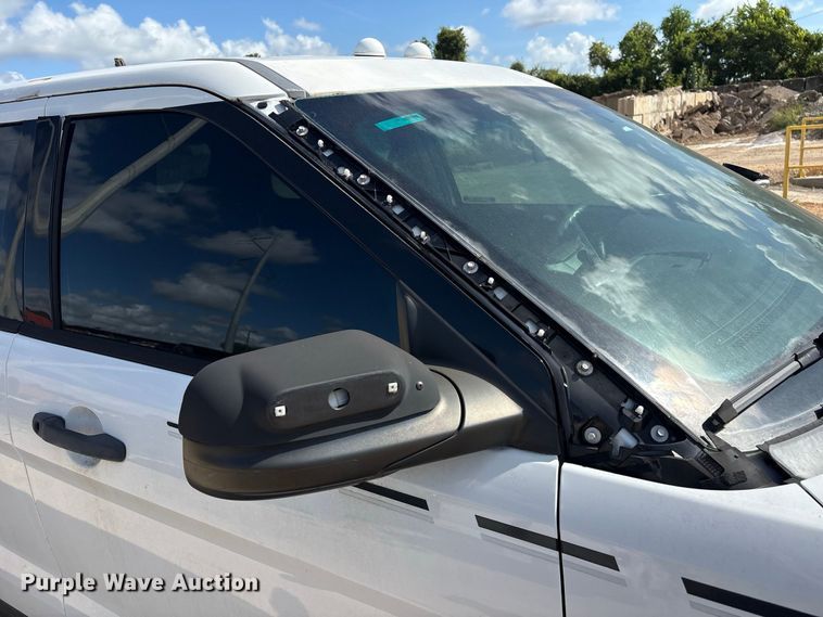 image for item EU0839 2016 Ford Explorer Police Interceptor SUV