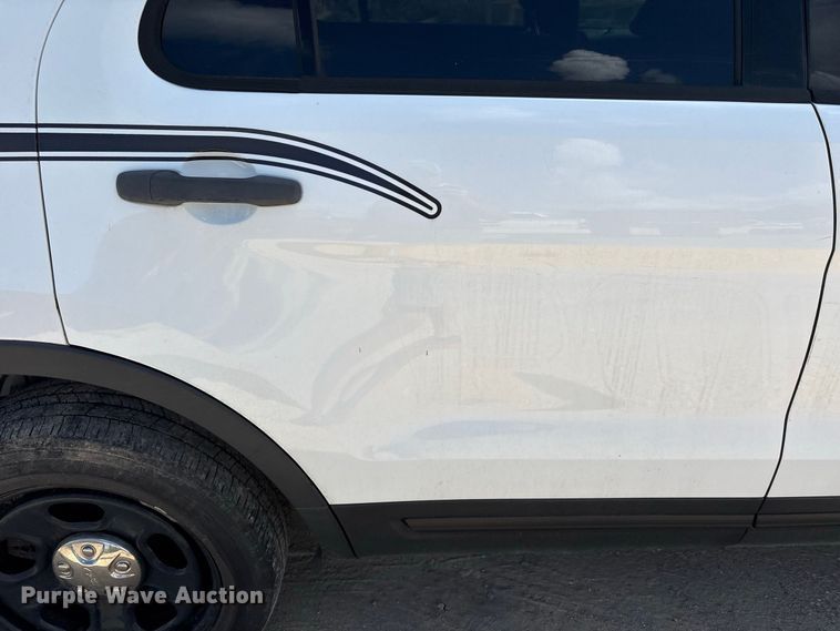 image for item EU0839 2016 Ford Explorer Police Interceptor SUV