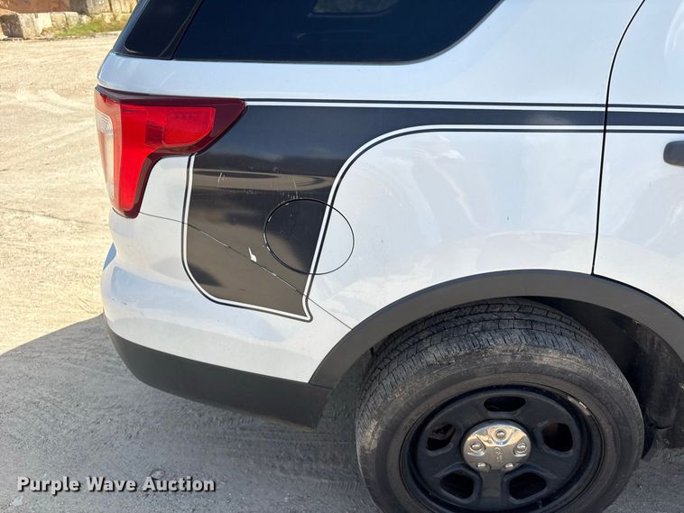 image for item EU0839 2016 Ford Explorer Police Interceptor SUV