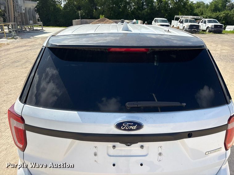 image for item EU0839 2016 Ford Explorer Police Interceptor SUV