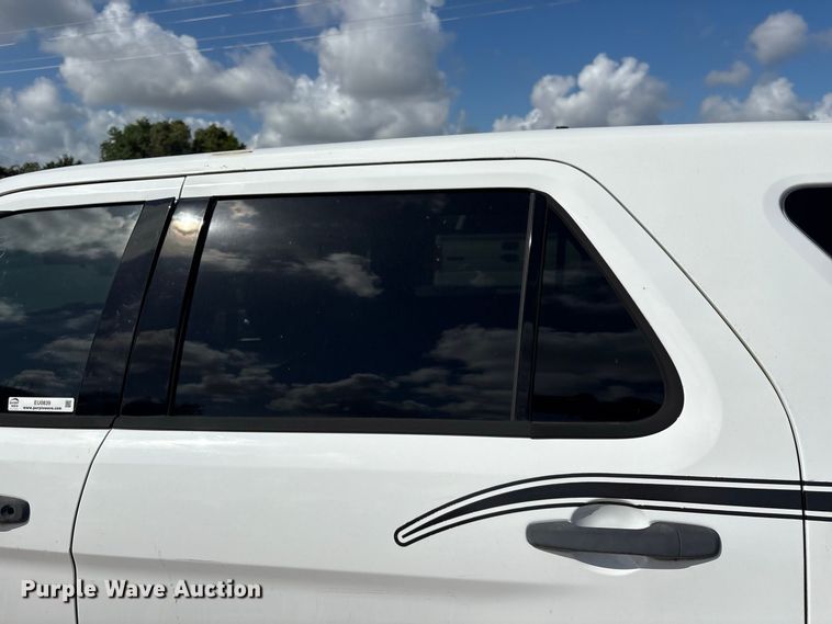 image for item EU0839 2016 Ford Explorer Police Interceptor SUV
