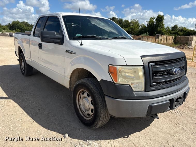 image for item EU0840 2013 Ford F150 Ext. Cab pickup truck