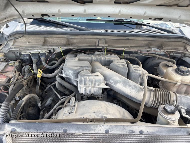 image for item EU0841 2014 Ford F250 Super Duty Crew Cab utility bed pickup truck
