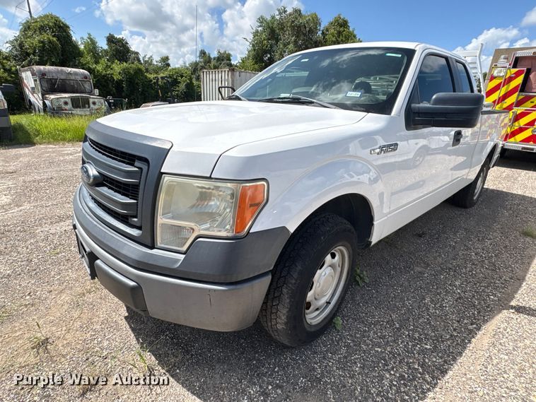 image for item EU0842 2014 Ford F150 Ext. Cab pickup truck