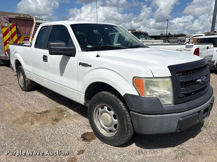 image for item EU0842 2014 Ford F150 Ext. Cab pickup truck