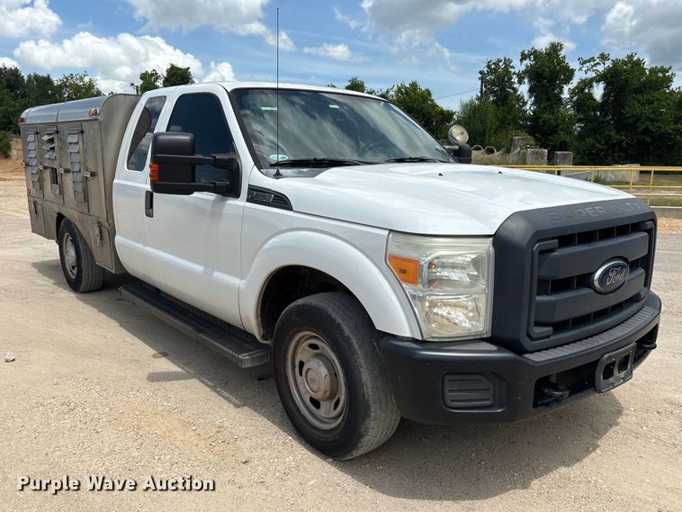 image for item EU0848 2013 Ford F250 Super Duty Ext. animal control pickup truck