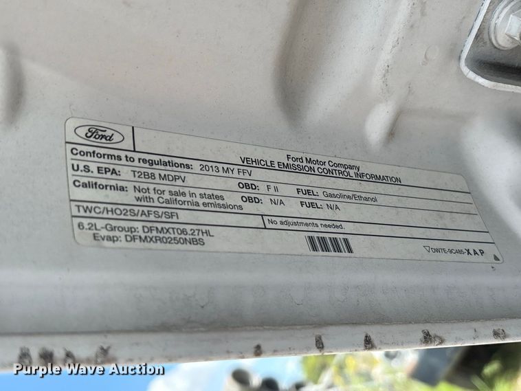image for item EU0848 2013 Ford F250 Super Duty Ext. animal control pickup truck