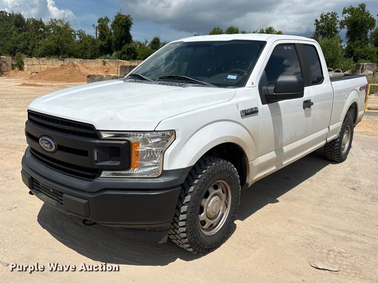 image for item EU0849 2018 Ford F150 Ext. Cab pickup truck