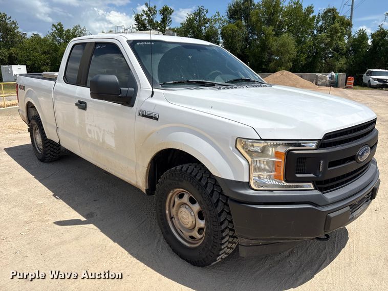 image for item EU0849 2018 Ford F150 Ext. Cab pickup truck