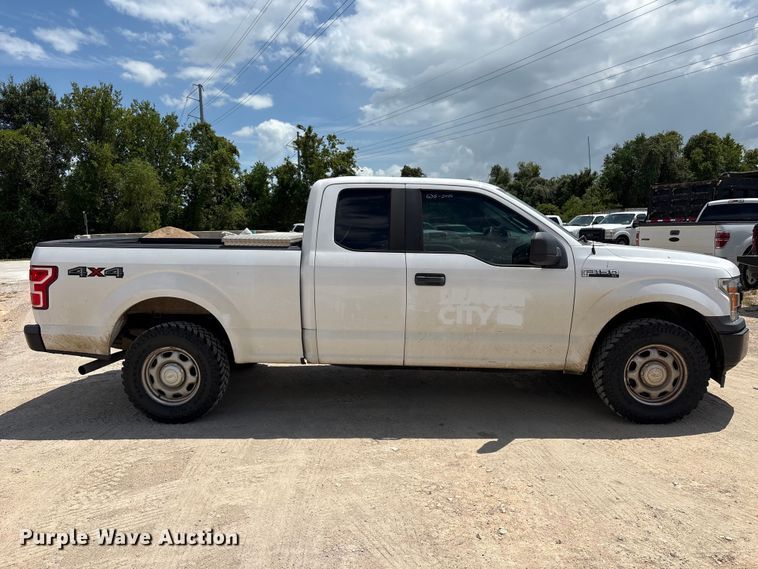 image for item EU0849 2018 Ford F150 Ext. Cab pickup truck