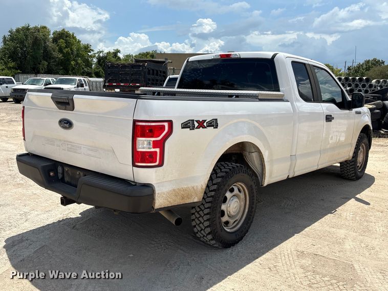 image for item EU0849 2018 Ford F150 Ext. Cab pickup truck