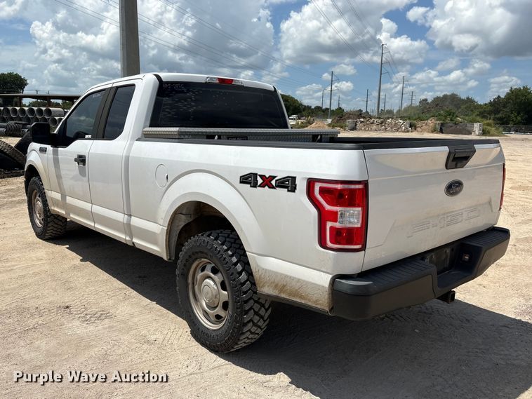 image for item EU0849 2018 Ford F150 Ext. Cab pickup truck