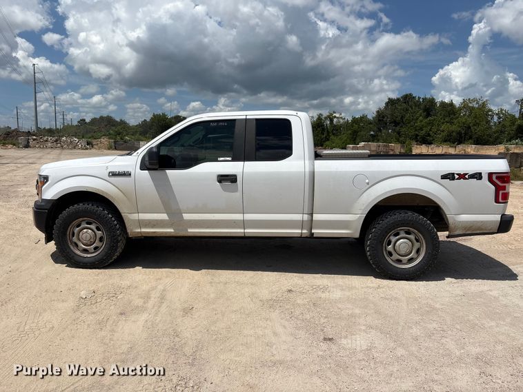 image for item EU0849 2018 Ford F150 Ext. Cab pickup truck