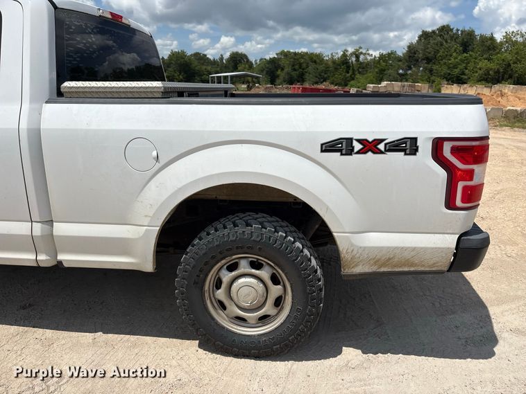 image for item EU0849 2018 Ford F150 Ext. Cab pickup truck
