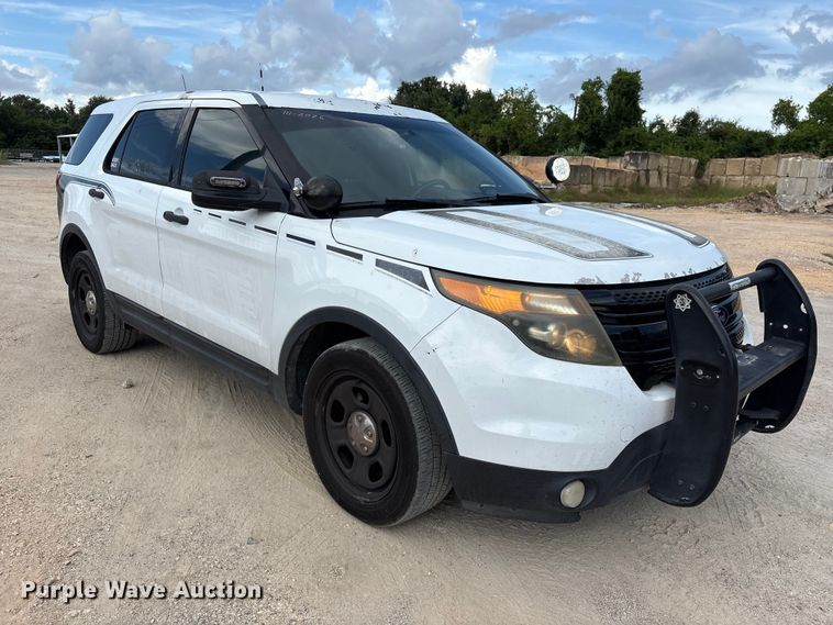 image for item EU0850 2013 Ford Explorer Police Interceptor SUV