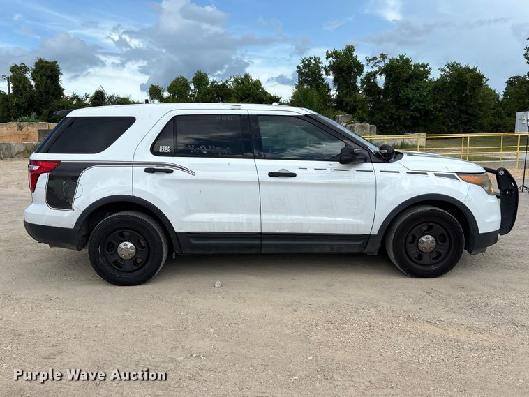image for item EU0850 2013 Ford Explorer Police Interceptor SUV