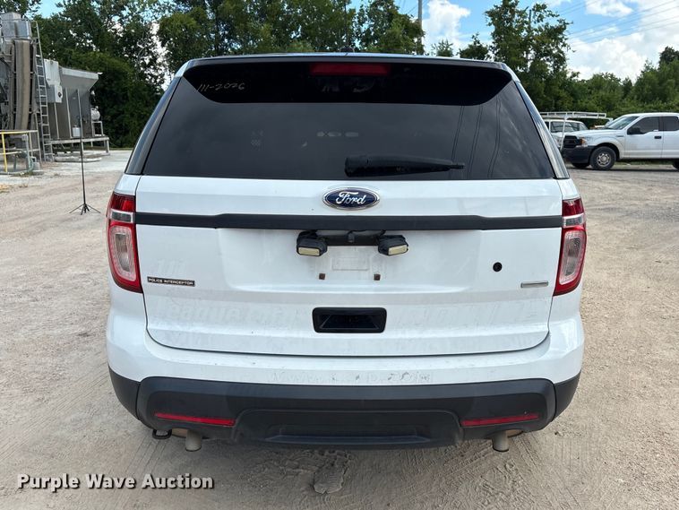 image for item EU0850 2013 Ford Explorer Police Interceptor SUV