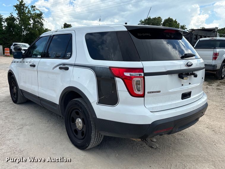 image for item EU0850 2013 Ford Explorer Police Interceptor SUV