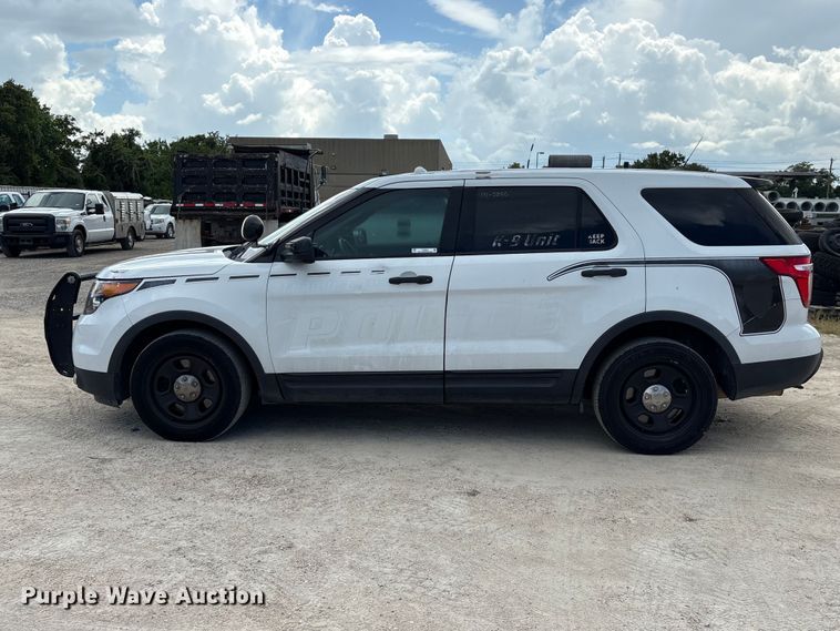 image for item EU0850 2013 Ford Explorer Police Interceptor SUV
