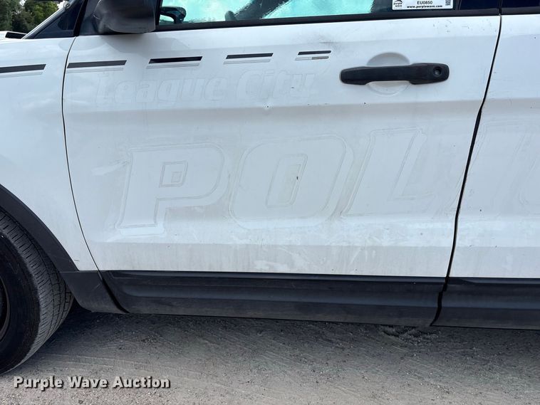image for item EU0850 2013 Ford Explorer Police Interceptor SUV