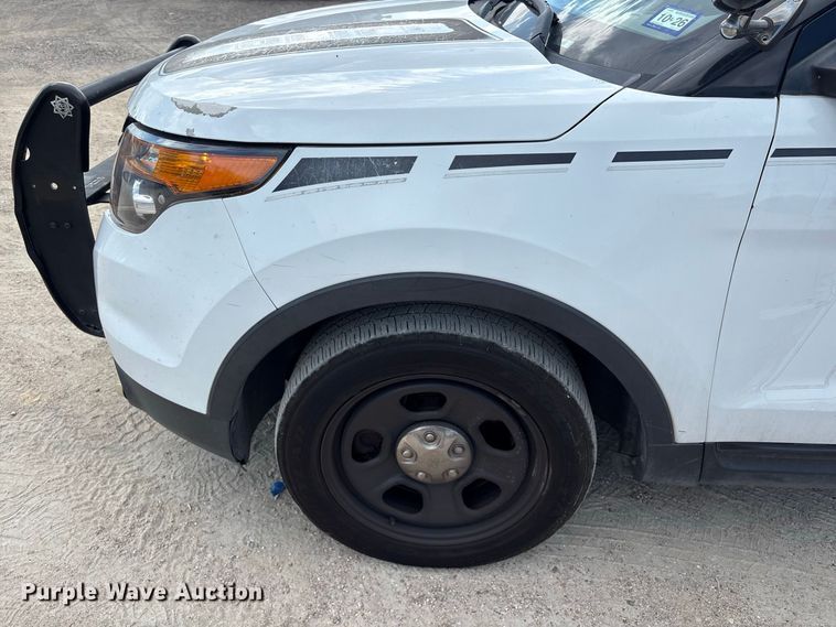 image for item EU0850 2013 Ford Explorer Police Interceptor SUV
