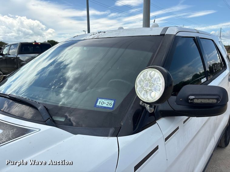 image for item EU0850 2013 Ford Explorer Police Interceptor SUV