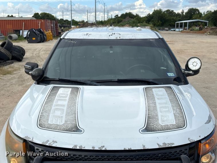 image for item EU0850 2013 Ford Explorer Police Interceptor SUV