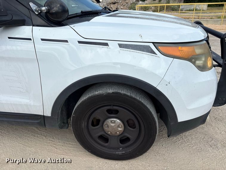 image for item EU0850 2013 Ford Explorer Police Interceptor SUV