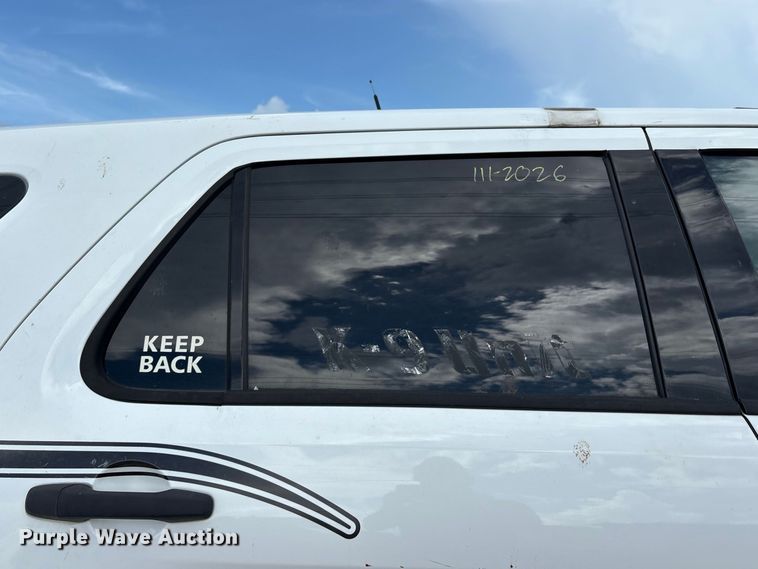image for item EU0850 2013 Ford Explorer Police Interceptor SUV
