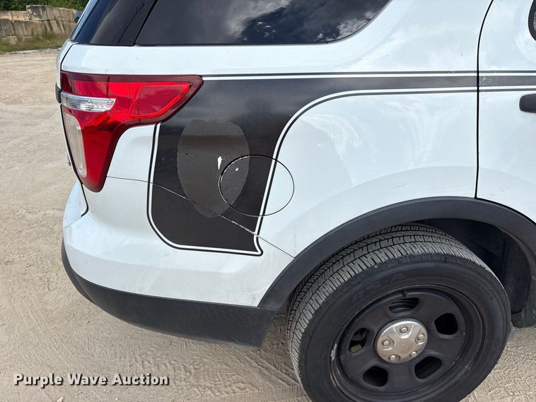image for item EU0850 2013 Ford Explorer Police Interceptor SUV