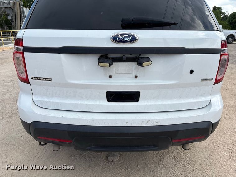 image for item EU0850 2013 Ford Explorer Police Interceptor SUV