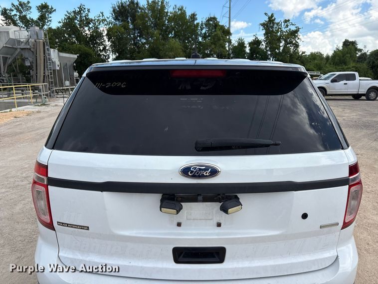 image for item EU0850 2013 Ford Explorer Police Interceptor SUV