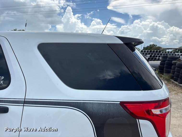 image for item EU0850 2013 Ford Explorer Police Interceptor SUV