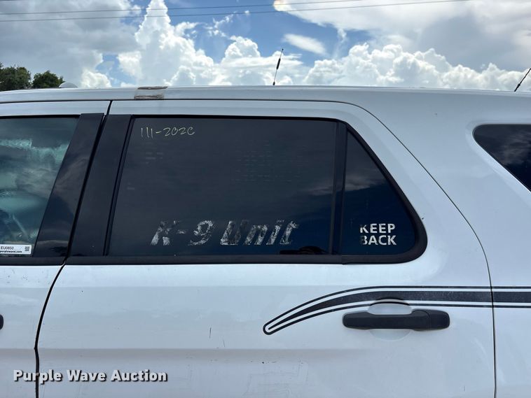 image for item EU0850 2013 Ford Explorer Police Interceptor SUV