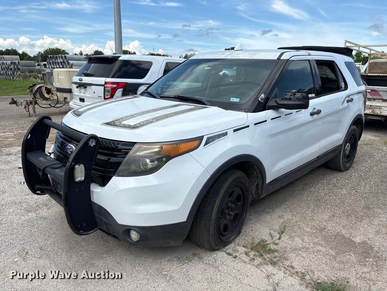 image for item EU0851 2014 Ford Explorer Police Interceptor SUV