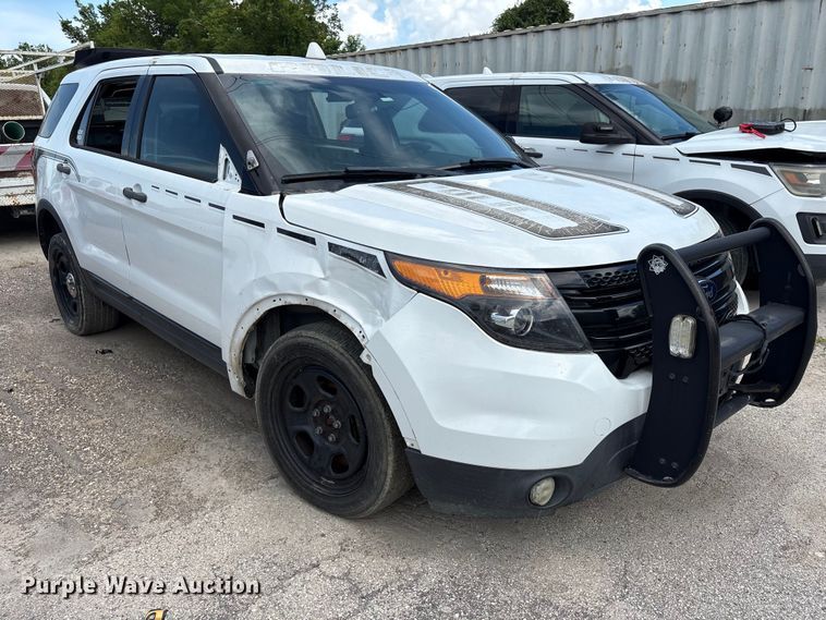 image for item EU0851 2014 Ford Explorer Police Interceptor SUV