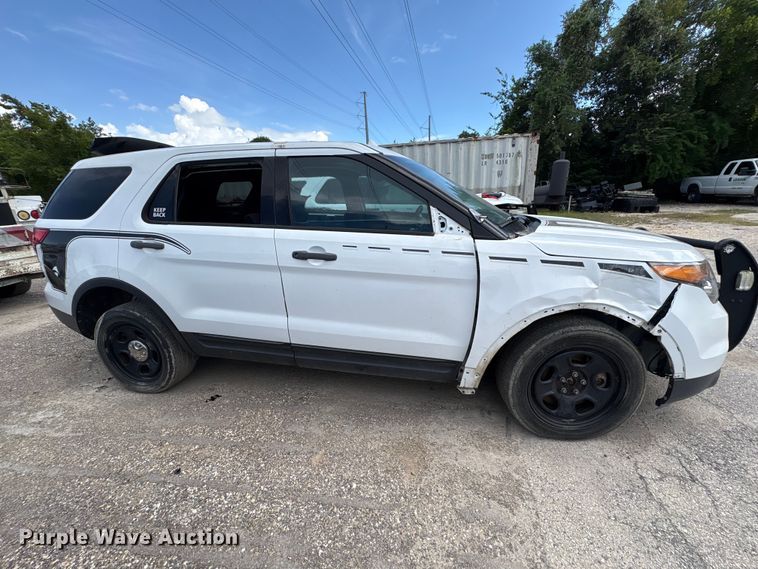 image for item EU0851 2014 Ford Explorer Police Interceptor SUV