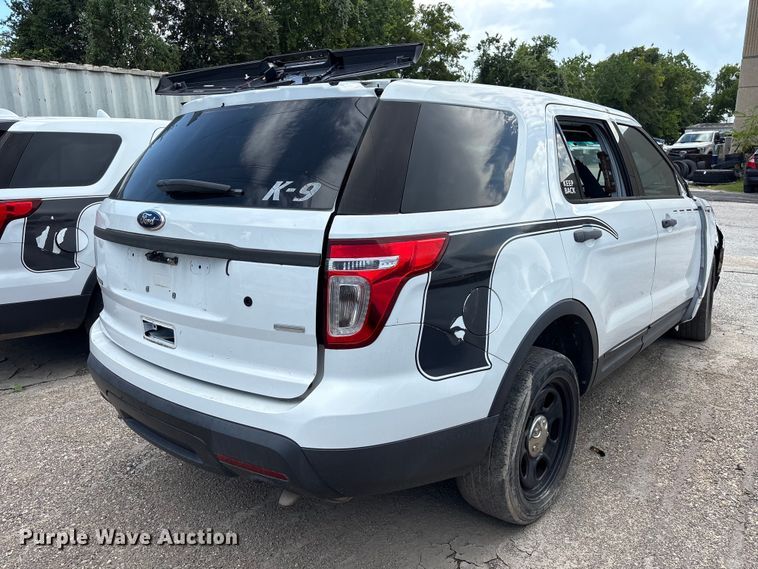 image for item EU0851 2014 Ford Explorer Police Interceptor SUV