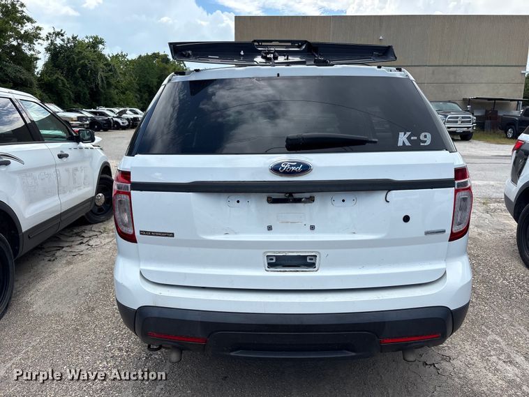 image for item EU0851 2014 Ford Explorer Police Interceptor SUV