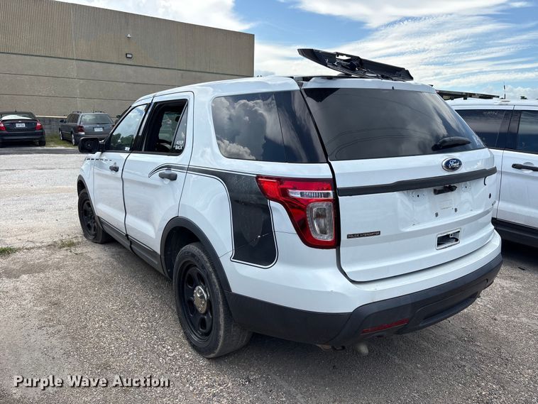 image for item EU0851 2014 Ford Explorer Police Interceptor SUV