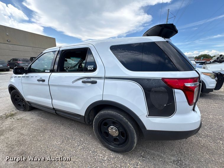image for item EU0851 2014 Ford Explorer Police Interceptor SUV