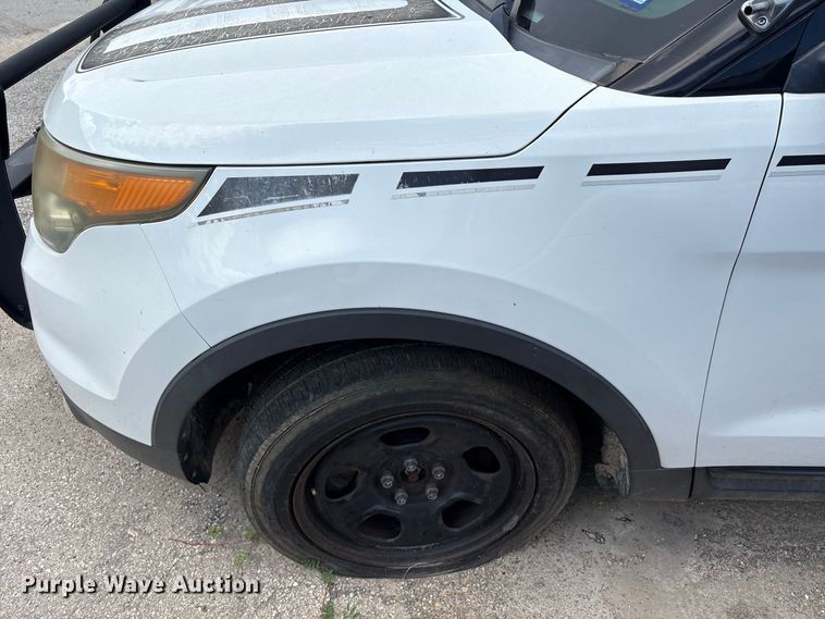 image for item EU0851 2014 Ford Explorer Police Interceptor SUV