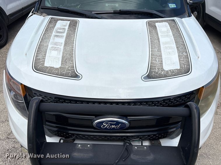 image for item EU0851 2014 Ford Explorer Police Interceptor SUV