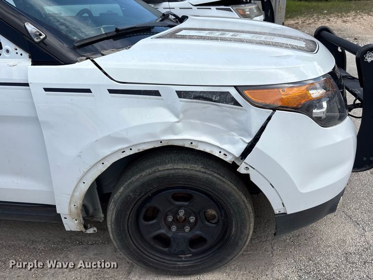 image for item EU0851 2014 Ford Explorer Police Interceptor SUV